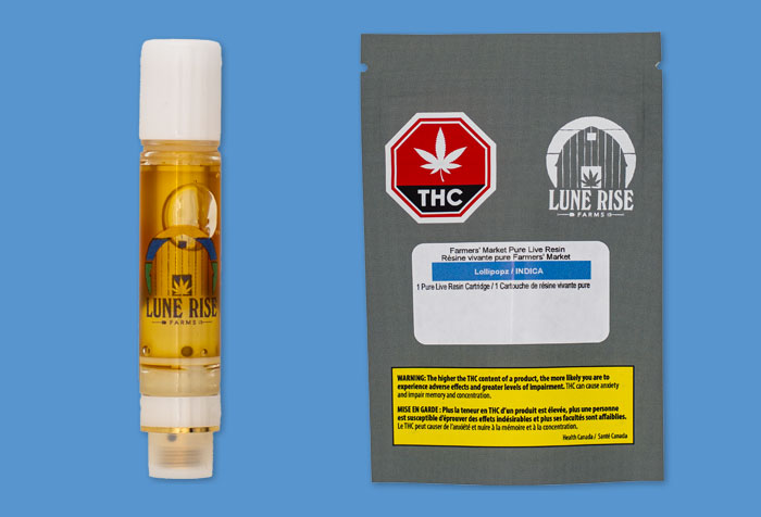 2:1 CBD/THC Lemon Zest Pure Live Resin product shot