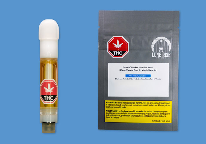 2:1 CBD/THC Lemon Zest Pure Live Resin product shot