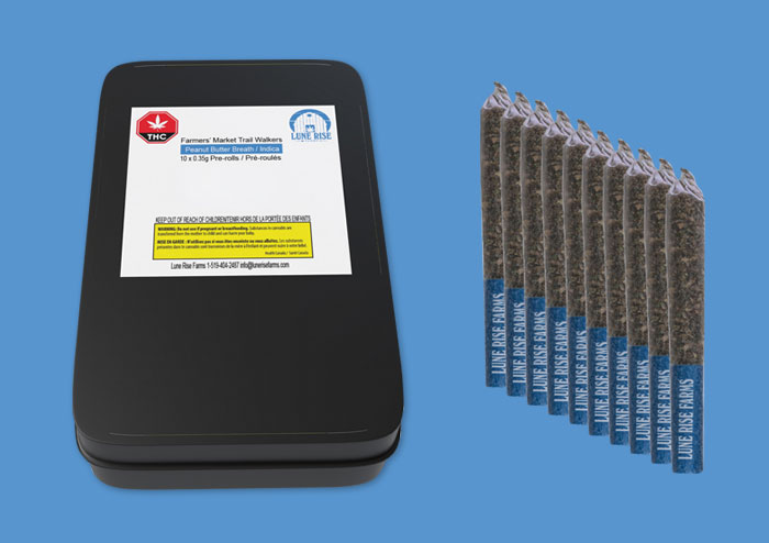 Trail walker tin and pre-rolls