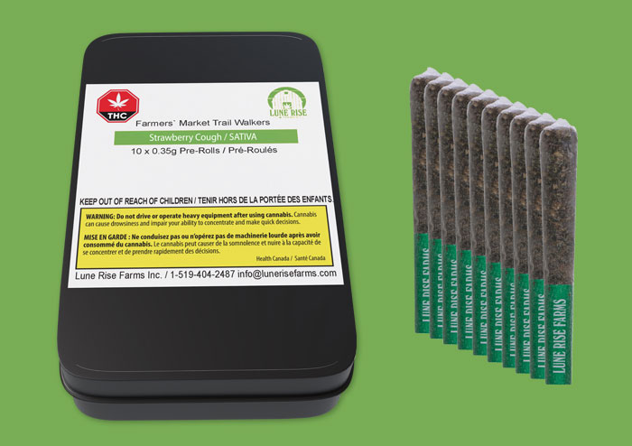 Trail walker tin and pre-rolls